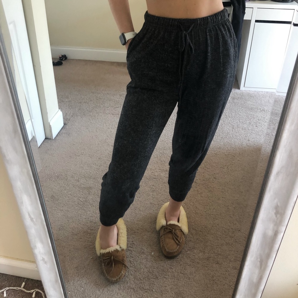 Aerie Dark Grey Heather Lounge Pants